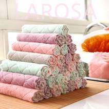 에코하우스 주방행주1위 10장 대형 30cmx30cm 벨벳요술행주 주방 업소 식당 적극추천 극세사 물먹는 행주 잘 닦이는행주 판촉행주 단체선물