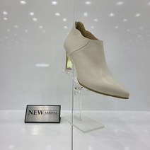 여성 스틸레토 부띠 7cm FI 아이보리 121507