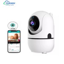 icsee app 실내 홈 1080p ip 카메라 wifi 양방향 오디오 보안 미니 cctv 감시 카메라 무선 아기 모니터, 1080p 카메라, 협력사, 영국 플러그