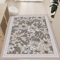 폴라도레 DIY 현관 코일매트 북유럽 발판 베란다 아파트 발코니 바닥매트, 3.120x140센치, 13.일러스트플라워