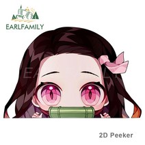 메탈스티커 차량 금속 제작 핸드폰 전자파차단 오토바이 Earlfamily 만화 자동차, 2d 엿보기 g, 13cm