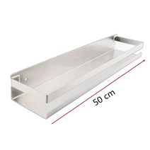철제 선반 이동식 트롤리 조립식 베란다 시스템 조립식앵글평상 3단 철앵글, Brushed 50cm, CHINA