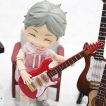 미니어처 소품 일렉기타 기타 악기 오비츠 육일돌, 14cm-화이트