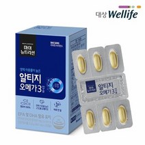 대상웰라이프 마이뉴트리션 알티지오메가3, 30캡슐 x 4개