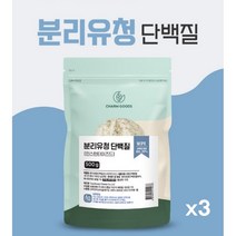분리유청단백질 wpi 유당 제거 락토프리 코어 프로틴 파우더 쉐이크 단백질 보충제, 3팩, 500g, 500g