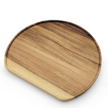 네오홈즈 시그니처 우드 반달 트레이 중, 단품