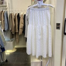 라티움 NC05 펀칭 레이스스커트 T2222SK04