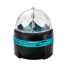 USB 회전 LED 스타 프로젝터 야간 조명 디스코 DJ 무대 파티 공 다채로운 생일 자동차 클럽 데코, [01] 1