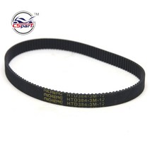오토바이 부품 HTD 3M 384 12 Tooth Drive Belt Rocket X-Treme Razor lzip EVO 전동 스쿠터 고 Ped 가솔, 03 3PCS