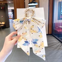 머리밴드 레이스 리본 헤어액세서리 여성 여름 심플 포니테일 머리띠 헤어끈 머리끈 인싸템 스윗 나비 결 3394450243