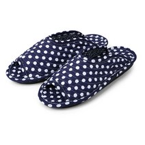 키키디쿠션실내화(여성용), 인디고네이비