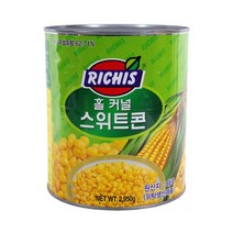 동서 리치스 홀 커널 스위트콘 2.95kg 옥수수 캔 통조림 대용량 업소용 스위트콘3KG 캠핑 간식, 1, 본상품선택