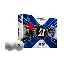 브리지스톤 정품 2021 투어 TOUR B XS 타이거우즈 볼 골프공 스페셜에디션, 화이트, 선택완료
