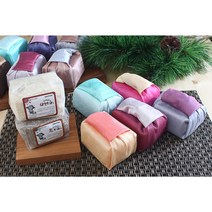 [고서임의 천일염 / 함초소금 300g] 둥근매듭 보자기포장 답례품, 07. 천일염 300g (둥근매듭/은비보라)