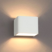 LED 벽등 골드 로즈골드 벽부등 실내 인테리어 카페 조명, 01-1. LED 스퀘어 벽등 (화이트)