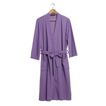 똑소녀 프리미엄 호텔 샤워가운 여름용 (남여공용), XXXL, 퍼플