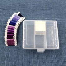 토이앤스티치-50 미니 보빈함-종이보빈 50개 포함 프랑스자수