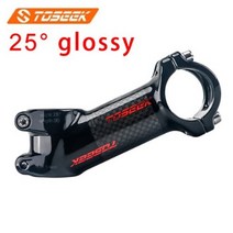 로드 MTB 자전거 스템 TOSEEK-카본 스템 10/17/25/35 도 산악 자전거 스템 31.8mm 핸들 바 스템 60/70/80/90/100/110/120mm 라이저 BMX MTB 부품, 17 25 degrees-100mm