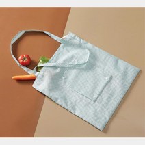 폴딩 쇼핑백 휴대용 장바구니 시장가방 바느질꼼꼼 마트백 빽, 베이비핑크