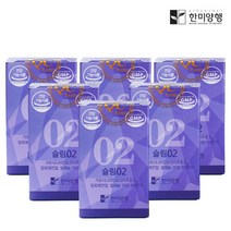 [한미양행]슬림02 가르시니아 알로에전잎 다이어트 700mg 6박스+쇼핑백 한알가득 히알루론산 1박스 증정, 단일속성
