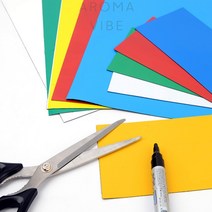 VEDANA 잘라쓰는자석시트 자석칠판시트지, 대 - 노랑