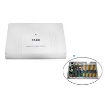 PBX 콜센터VinTelecom-CP 1696 시리즈 PABX CP0448 시스템 4 줄 x 48 Ext, 한개옵션0