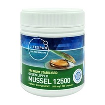 라이프스팬 뉴질랜드 초록입홍합 12500 300베지캡슐, 1개, 300정, 300정