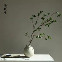 럭셔리 거실 장식 수제 꽃병 선 라이트 화분 꽂꽂이, 유형 A  서리 점토
