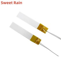 몽이몰 호환 고온 세라믹 PTC MCH 히터 밴드 가열 플레이트 R = 1/2/5/10 230/375 히터 15*70*1.2mm 2 개, R-5