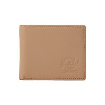 허쉘서플라이 반지갑 RFID 여자 레더 가죽 네추럴 브라운 여자 카드 동전 명함 반 중 장 지갑 미국 정품