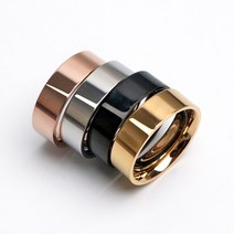 R0327 써지컬 슬림 심플 기본 반지 6mm 우정 커플링
