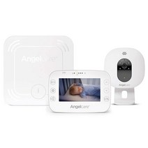 Angelcare 3-in-1 AC327 아기 모니터 움직임 추적 10.9cm(4.3인치) 비디오 및 사운드 포함, 4.3 inch