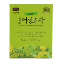 유기농 달콤한 감로 어성초차 10T, 10T x 1개