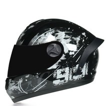 오프로드 풀 페이스 바이크 오토바이 헬멧 모토크로스 레이싱 안전모 남녀 공용 헐 카트 스쿠터 모터사이클 스포츠 안전 장비, [03] XL, [02] 2