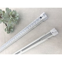 코지앳홈샵 - 프리미엄화이트 커튼조절레일(6자-20자), 20자-360~600cm(+20000)