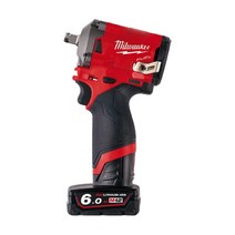 밀워키 충전 임팩렌치 M12 FIWF12-632C(12V)-6.0Ah 3., 1개