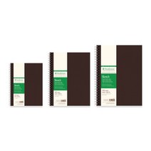 스트라스모아 S4 하드필드 스프링 스케치북 블랙하드커버, 23x30cm