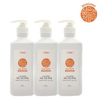 NEW삶은것처럼 1종 살균 주방세정제30초의 기적 살균&세정을 한번에600mlX3개, 단품