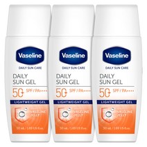 바세린 데일리 선 젤 자외선차단제 50ml 3개 / SPF50+PA++++