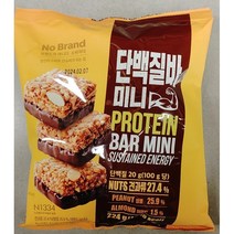 노브랜드 단백질바 미니 224g, 2봉