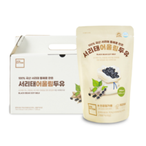 잇츠버튼 서리태어울림두유 190ml 국산 검은콩두유, 20개