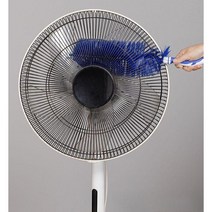 에스셀러 선풍기 먼지제거 브러쉬 청소솔 다용도 청소 도구, 블루 실버 랜덤발송, 5개