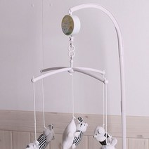 S2W33533E 십자형 대천정고정판 포함 5매 모빌 대 아기 출산선물 흑백, 본상품선택