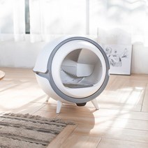 SOIKOI 고양이 자동화장실 배변통 살균 항균 자동청소 사막화방지, 프리미엄버전(APP지원)