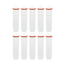 필터클라스 퓨어레인 주방 핸디형 호환 녹물제거 리필 필터, 10개