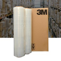 물류창고 업체업소 파렛트 포장비닐랩18MIC 500mmX400M 1롤 밀봉력, 3m 스트레치필름 18MIC 500mmX400M