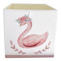 뚜뚜아트 장난감 정리함 수납함 이케아 칼락스 드뢰나 사이즈, 6. 왕관 쓴 백조