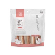 브리더랩 반려동물 월간통살 연어 스틱타입 간식 20g x 30p, 닭가슴살 + 연어 혼합맛, 1개