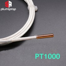 Ultimaker 2 UM2 PT100 열전대 센서 3mm x 15mm 1500mm KF-2PIN/Y 형 3D 프린터 부품 용 핫 엔드 온도, KF 2PIN 1pc_PT1000 Sensor
