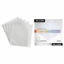 밀레니엄 CD케이스 (경질) 투명 슬림 10개 갑, 본상품